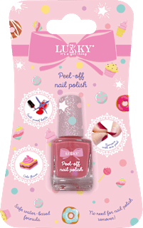 Confetti Peel-off lak za nokte – roza LUKKY