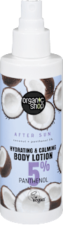Coconut After Sun losion za tijelo s 5% pantenola organic shop