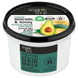 Mască de păr reparatoare cu avocado organic shop