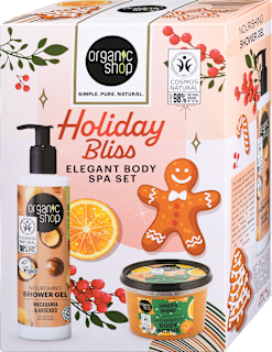 Darilni set Holiday Bliss organic shop