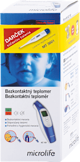 Bezkontaktný teplomer NC 100 + teplomer MT 3001 microlife