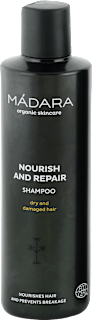 Šampón na suché a poškodené vlasy Nourish and Repair  MÁDARA organic skincare