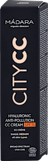 CC krém City CC Hyaluronic Anti-Polution s OF 15 - medium MÁDARA organic skincare