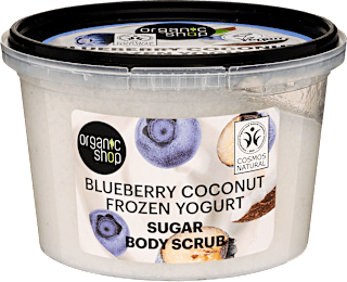 Testradír, áfonya, kókusz - frozen yogurt organic shop