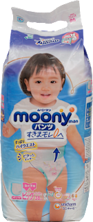 Plienkové nohavičky Air Fit Girls - veľ. XL (12-22 kg) moony