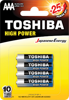 Батерии ААA High power Toshiba