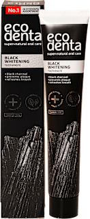Pasta de Dinti Black Whitening, cu carbune si Teavigo ecodenta
