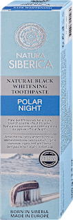 Črna belilna zobna pasta Polar Night NATURA SIBERICA