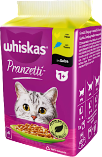 Pranzetti mari e monti per gatti adulti whiskas