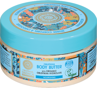 Maslo za telo z organskim hidrolatom oblepikha NATURA SIBERICA