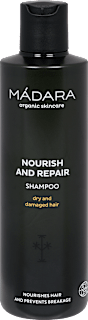 šampon na vlasy Nourish and Repair MÁDARA organic skincare