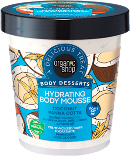 Krema za telo - COCONUT PANNA COTTA organic shop