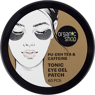Patch occhi in gel energizzanti té Pu Erh e caffeina organic shop