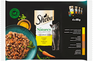 Nature's Collection drůbeží výběr v želé 4x85g, Multipack Sheba