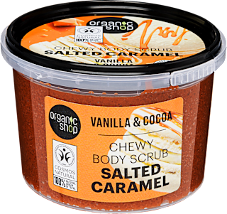Testradír, Salted Caramel organic shop