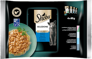 Cibo umido per gatti selezione del mare Sheba