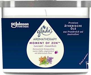Duftkerze im Glas Aromatherapy Moment of Zen glade