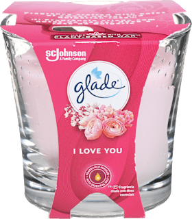 I Love you mirisna svijeća glade