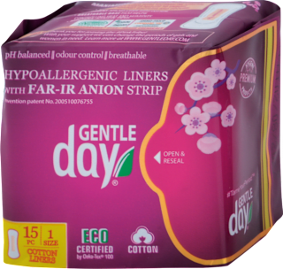 Aniónové slipové vložky Cotton GentleDay