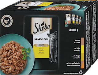 Mokra hrana za mačke Selection in Sauce - perutninski izbor Sheba