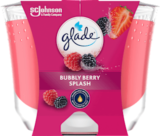 Duftkerze im Glas Bubbly Berry Splash glade