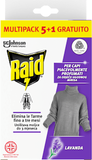 Antitarme gel alla lavanda multipack Raid
