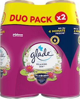 Duftspray TrueScent Nachfüller Relaxing Zen Duo-Pack (2x269 ml) glade