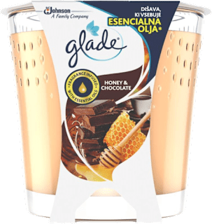 Mirisna svijeća med i čokolada glade