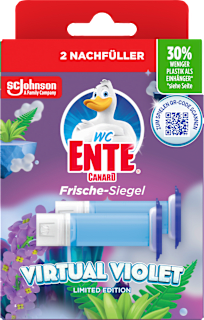 WC-Reiniger Frische-Siegel Virtual Violet Nachfüllpack 2 St WC-Ente