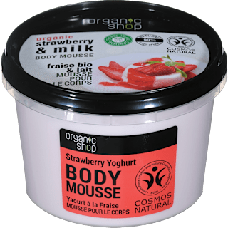 Mousse za telo Organic Strawberry & Milk organic shop