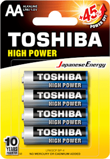 Baterii R6-AA Toshiba