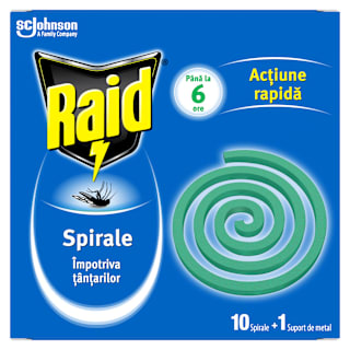 Спирали против насекоми Raid