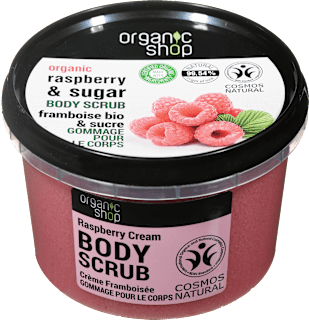 Piling za telo Organic Raspberry & Sugar organic shop