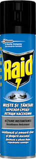 Spray împotriva muștelor și țânțarilor Raid