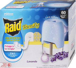 Električni aparatić sa tekućinom protiv komaraca Family 36 ml – lavanda Raid