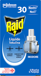 Ricarica 30 notti contro le zanzare Raid