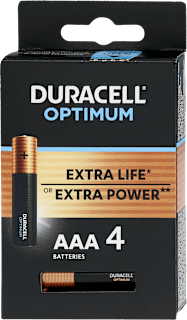 Baterie alkaliczne AAA Optimum DURACELL