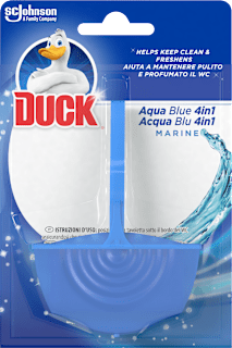 Aqua Blue 4 u 1 osvježivač WC školjke 40 g DUCK
