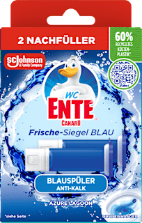 WC-Reiniger Frische-Siegel Azure Lagoon Nachfüllpack WC-Ente