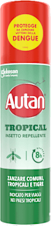 Spray insetto repellente Tropical Autan