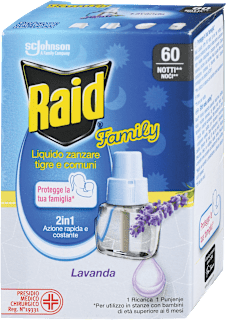 Family tečnost za električni aparat – lavanda Raid