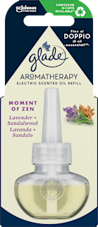 AROMATHERAPY Ricarica electric scented oil Moment of Zen - Lavanda e Sandalo glade