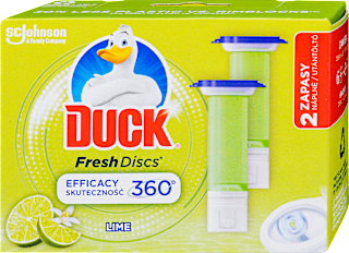 Fresh Discs WC-öblítő korong Lime utántöltő (2 x 36 ml) DUCK