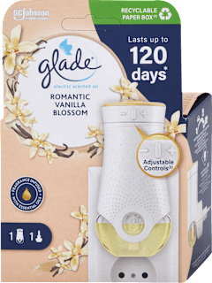 Elektrický osviežovač vzduchu Romantic Vanilla Blossom glade