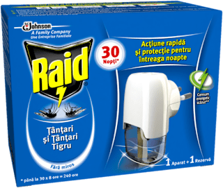 Aparat electric împotriva țânțarilor Raid