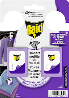Ароматизиращ гел против молци с лавандула Raid