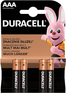 Алкални батерии ААA DURACELL
