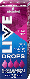 Temporäre Haarfarbtropfen - Pedal Pink Schwarzkopf LIVE