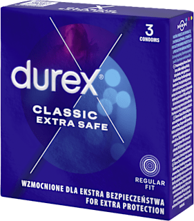 Prezerwatywy lateksowe Extra Safe Durex
