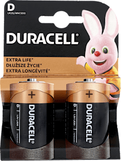 Baterie alkaliczne D  DURACELL